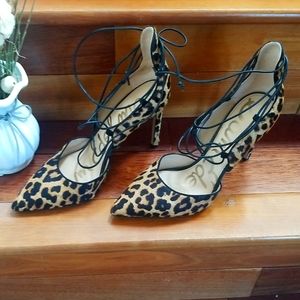 Leopard heels